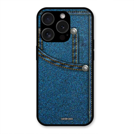Denim Jeans iPhone 15 Pro Max Mobile Back Cover - Aesthetic PrintShield Case