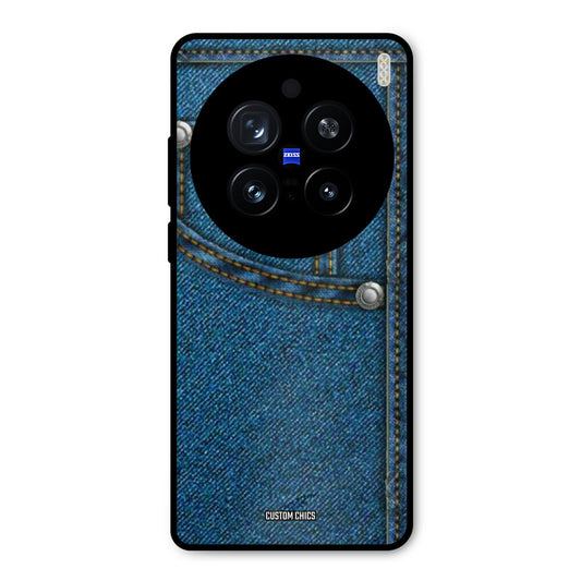 Denim Jeans Vivo X200 Pro Mobile Back Cover - Aesthetic PrintShield Case