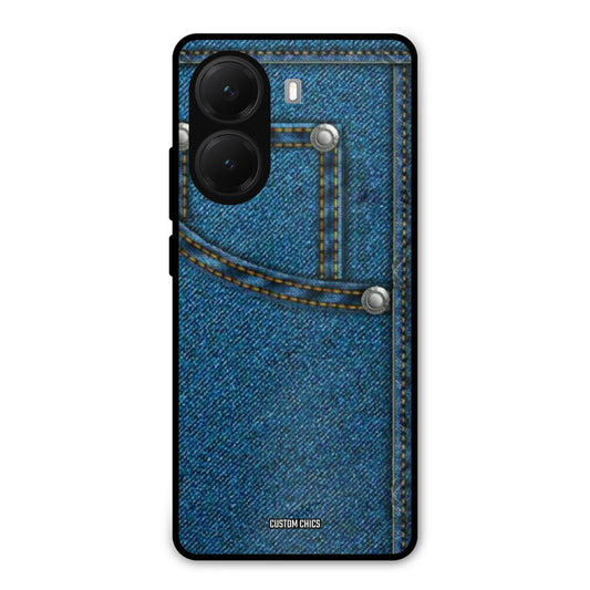 Denim Jeans Poco X7 Pro Mobile Back Cover - Aesthetic PrintShield Case