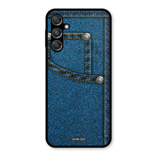 Denim Jeans Samsung Galaxy M34 5G Mobile Back Cover - Aesthetic PrintShield Case