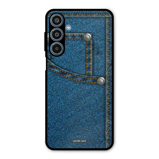 Denim Jeans Samsung Galaxy M35 5G Mobile Back Cover - Aesthetic PrintShield Case