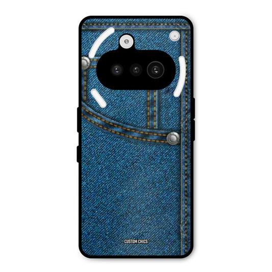 Denim Jeans Nothing Phone 3A Mobile Back Cover - Aesthetic PrintShield Case