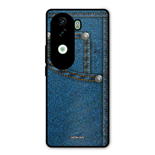 Denim Jeans iQOO Z9s Mobile Back Cover - Aesthetic PrintShield Case