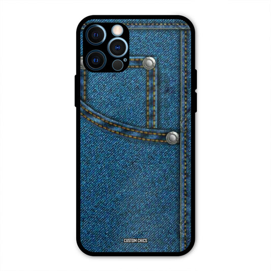 Denim Jeans IPhone 12 Pro Mobile Back Cover - Aesthetic PrintShield Case