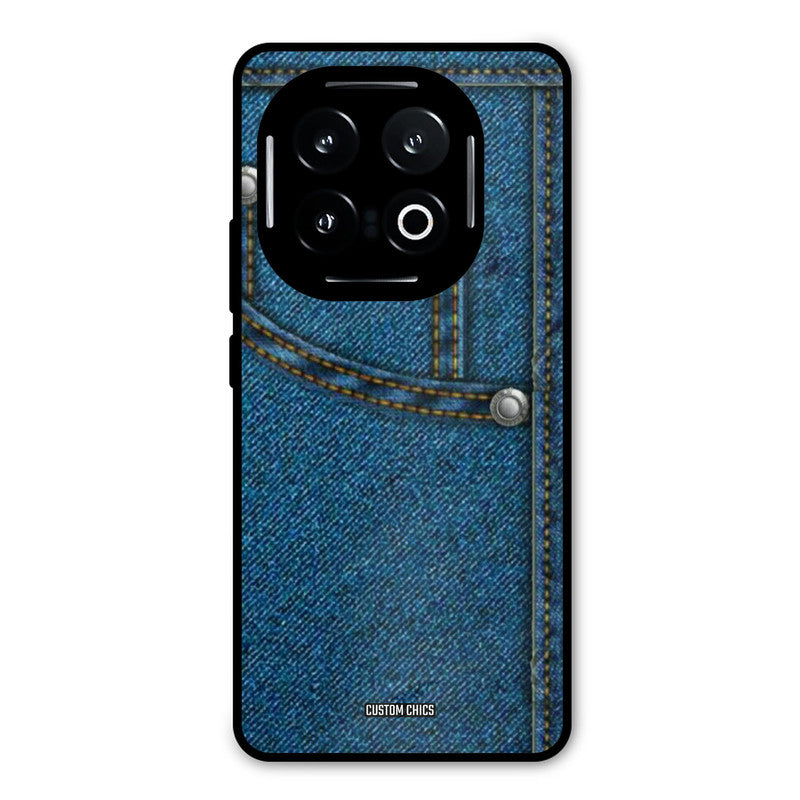 Denim Jeans iQOO 13 Mobile Back Cover - Aesthetic PrintShield Case