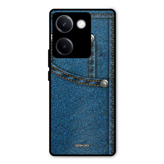 Denim Jeans Vivo Y300 Plus Mobile Back Cover - Aesthetic PrintShield Case
