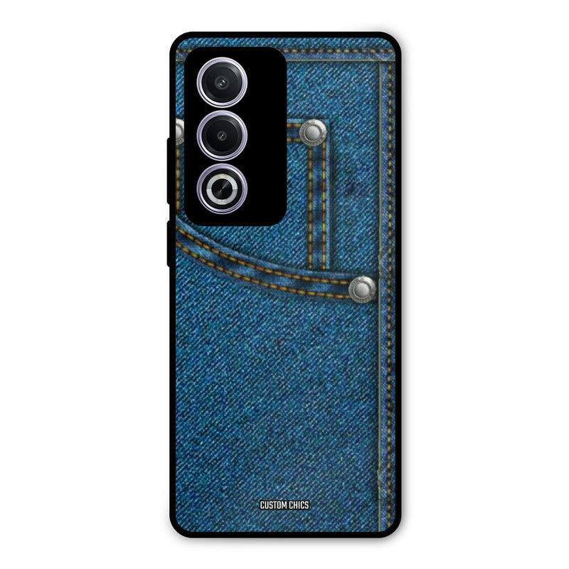 Denim Jeans Oppo K12x Mobile Back Cover - Aesthetic PrintShield Case