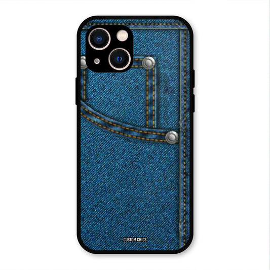 Denim Jeans iPhone 13 Mobile Back Cover - Aesthetic PrintShield Case