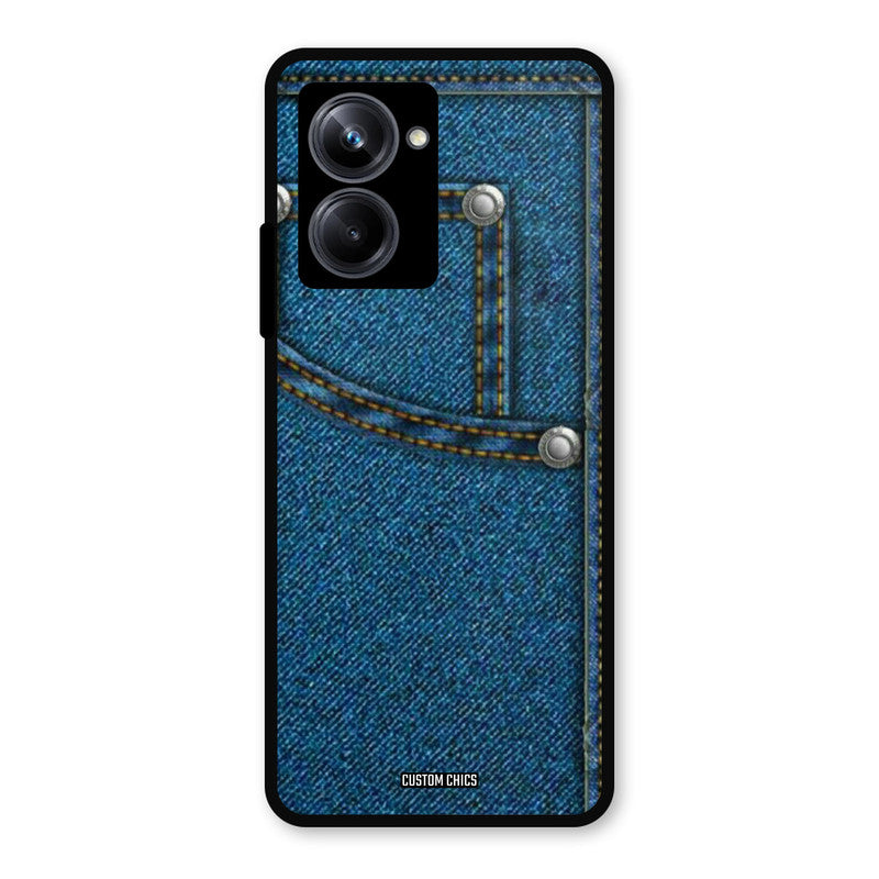 Denim Jeans Realme 10 Pro Mobile Back Cover - Aesthetic PrintShield Case