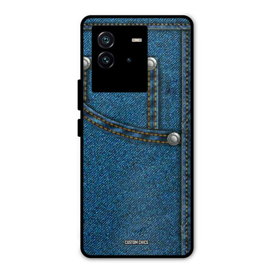 Denim Jeans iQOO Neo 6 5G Mobile Back Cover - Aesthetic PrintShield Case