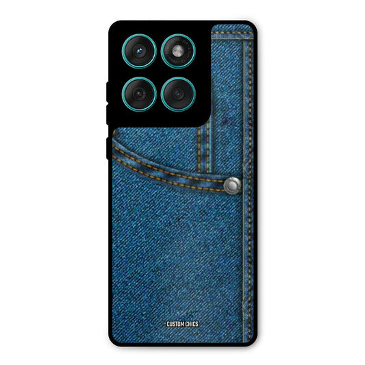 Denim Jeans Motorola Edge 60 Mobile Back Cover - Aesthetic PrintShield Case