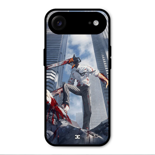 Denji Fighting iPhone Air Mobile Back Cover - Anime PrintShield Case