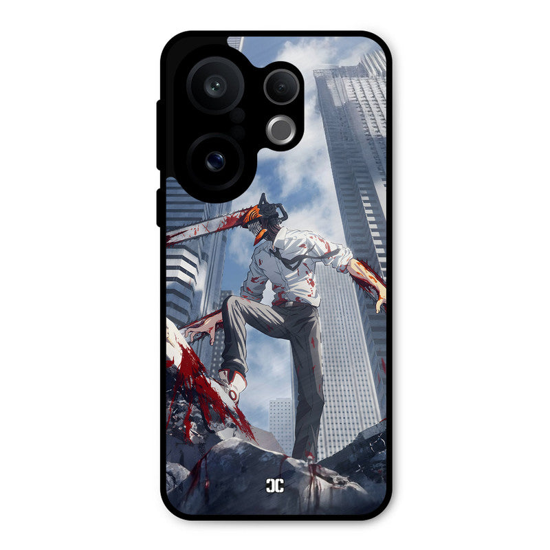 Denji Fighting Vivo X200 FE Mobile Back Cover - Anime PrintShield Case