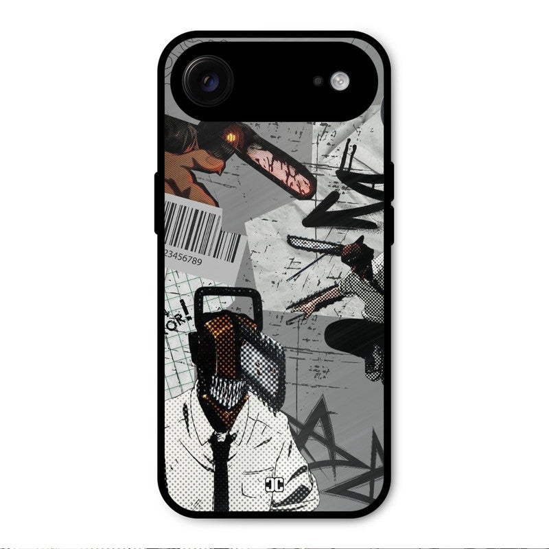 Denji Rage iPhone Air Mobile Back Cover - Anime PrintShield Case