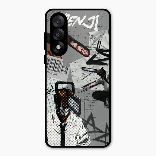 Denji Rage Oneplus Nord 5 Mobile Back Cover - Anime PrintShield Case
