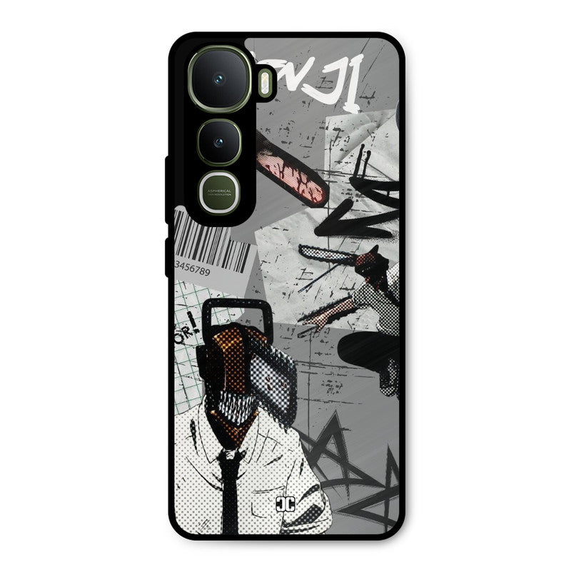 Denji Rage Vivo Y400 Mobile Back Cover - Anime PrintShield Case