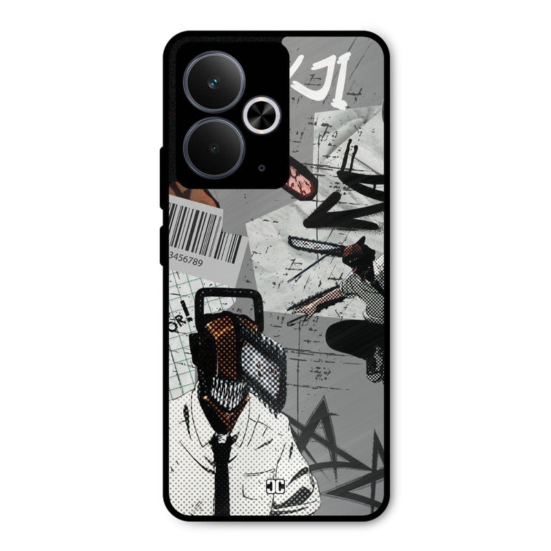 Denji Rage Realme 14T Mobile Back Cover - Anime PrintShield Case