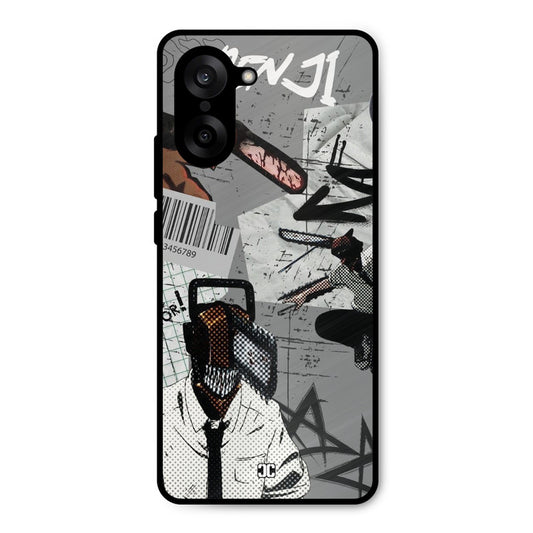 Denji Rage Oneplus Nord CE5 Mobile Back Cover - Anime PrintShield Case