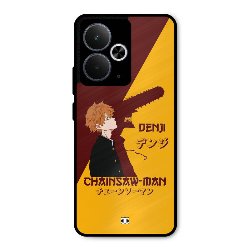 Denji Shadow Realme 14T Mobile Back Cover - Anime PrintShield Case