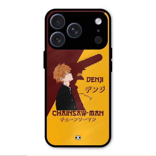Denji Shadow iPhone 17 Pro Mobile Back Cover - Anime PrintShield Case