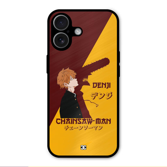 Denji Shadow iPhone 17 Mobile Back Cover - Anime PrintShield Case
