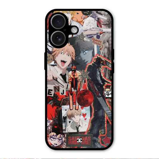 Denji Thoughts iPhone 17 Mobile Back Cover - Anime PrintShield Case