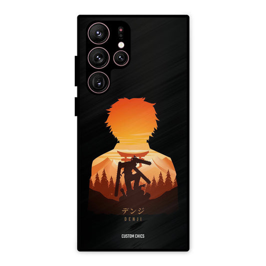 Denji Samsung Galaxy S22 Ultra Mobile Back Cover - Anime PrintShield Case
