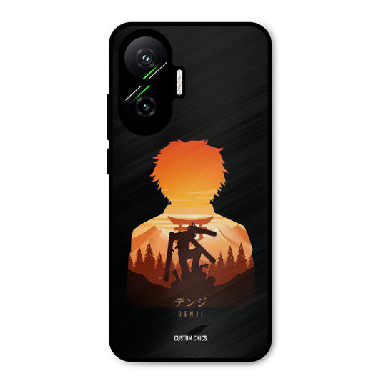 Denji Poco F7 5G Mobile Back Cover - Anime PrintShield Case