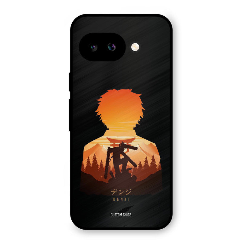 Denji Google Pixel 9A Mobile Back Cover - Anime PrintShield Case