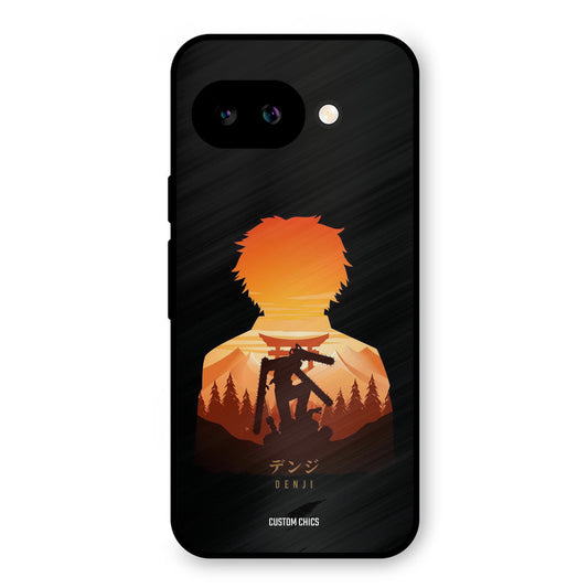 Denji Google Pixel 9A Mobile Back Cover - Anime PrintShield Case
