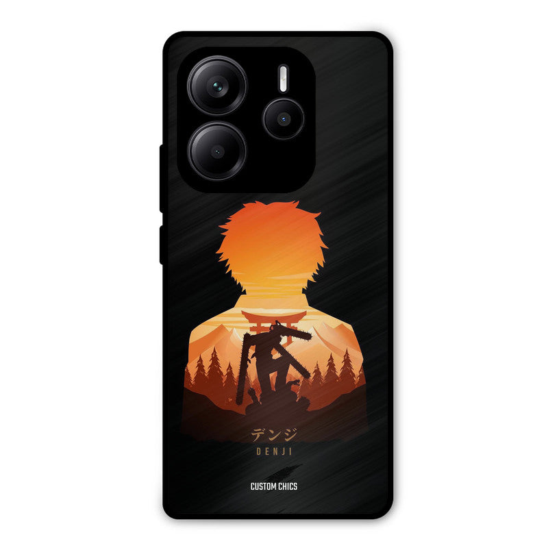 Denji Redmi Note 14 Mobile Back Cover - Anime PrintShield Case