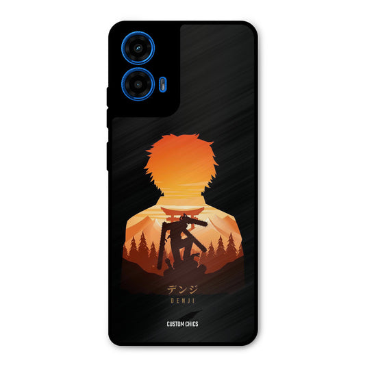 Denji Moto G45 Mobile Back Cover - Anime PrintShield Case