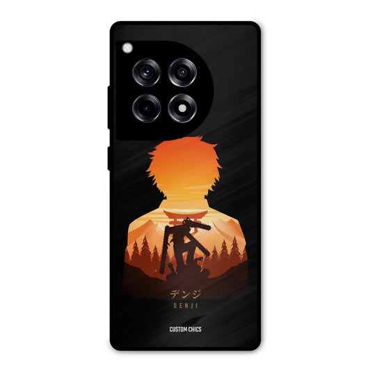 Denji OnePlus 12R Mobile Back Cover - Anime PrintShield Case