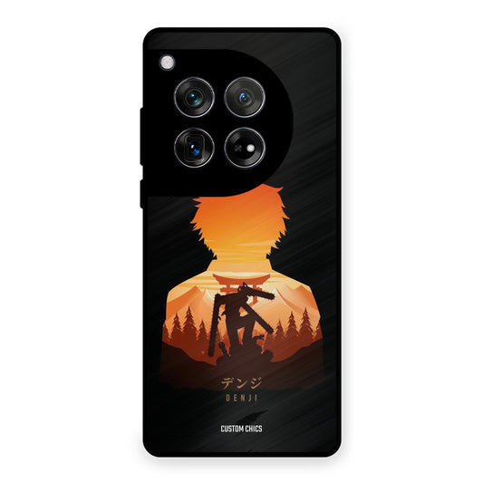 Denji OnePlus 12 Mobile Back Cover - Anime PrintShield Case