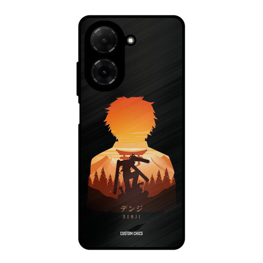 Denji Poco C71 Mobile Back Cover - Anime PrintShield Case