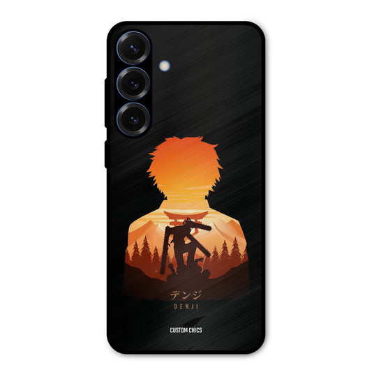 Denji Samsung Galaxy S25 Plus Mobile Back Cover - Anime PrintShield Case