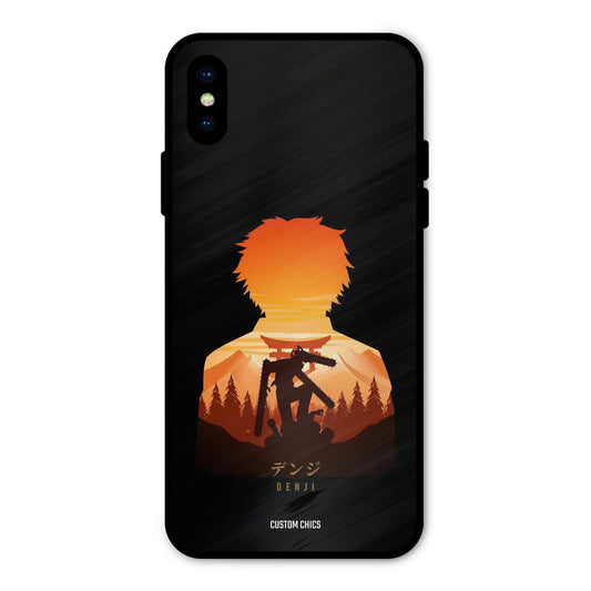Denji iPhone X Mobile Back Cover - Anime PrintShield Case