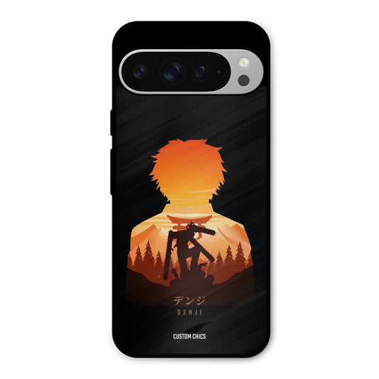 Denji Google Pixel 9 Pro XL Mobile Back Cover - Anime PrintShield Case