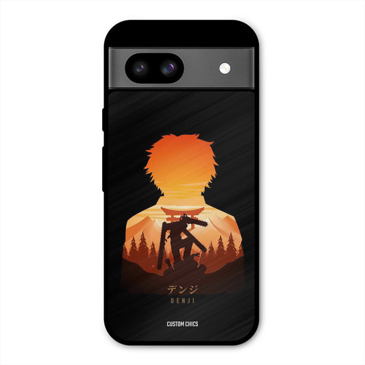 Denji Google Pixel 8a Mobile Back Cover - Anime PrintShield Case