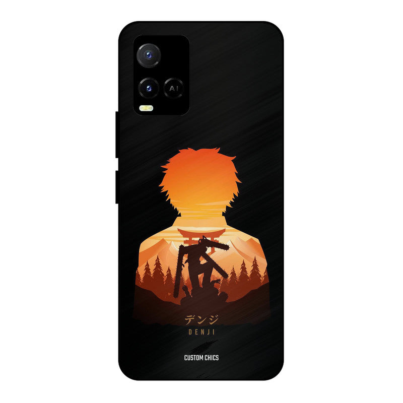 Denji Vivo Y33s Mobile Back Cover - Anime PrintShield Case