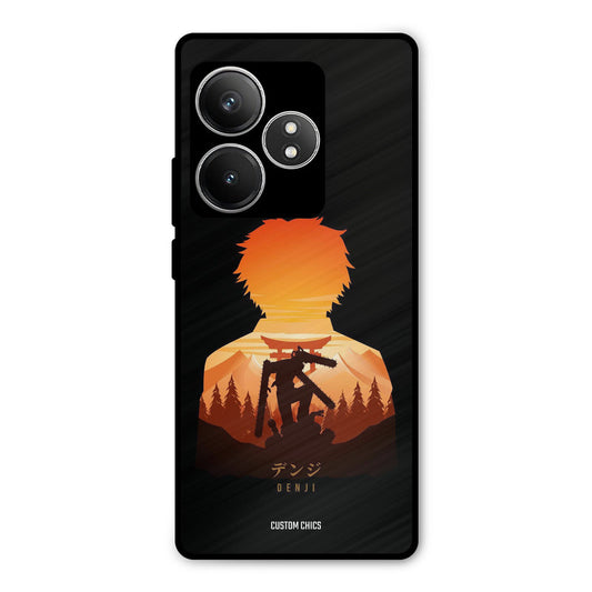 Denji Realme GT 6T Mobile Back Cover - Anime PrintShield Case
