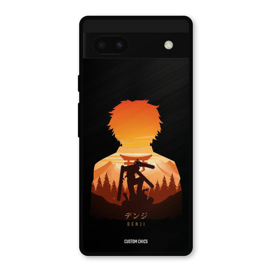 Denji Google Pixel 6a Mobile Back Cover - Anime PrintShield Case