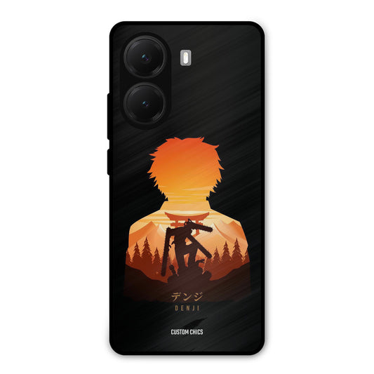 Denji Poco X7 Pro Mobile Back Cover - Anime PrintShield Case