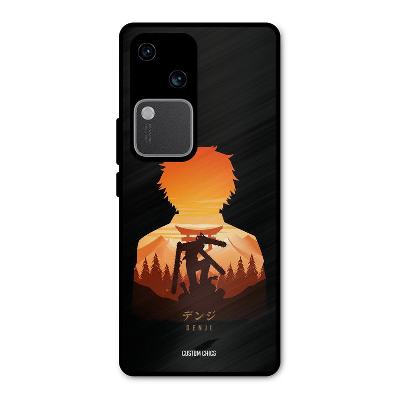 Denji Vivo V30 Mobile Back Cover - Anime PrintShield Case