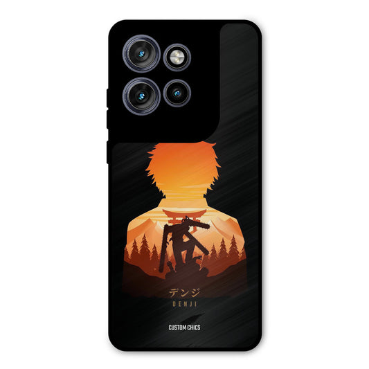 Denji Motorola Edge 50 Neo Mobile Back Cover - Anime PrintShield Case