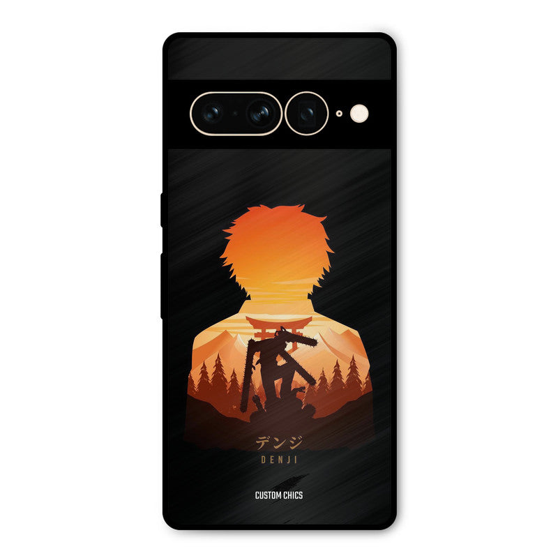 Denji Google Pixel 7 Pro Mobile Back Cover - Anime PrintShield Case