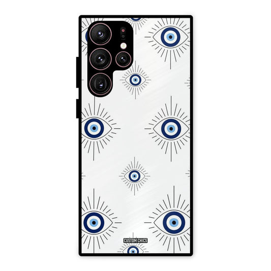 Devil Eye Samsung Galaxy S22 Ultra Mobile Back Cover - Aesthetic PrintShield Case