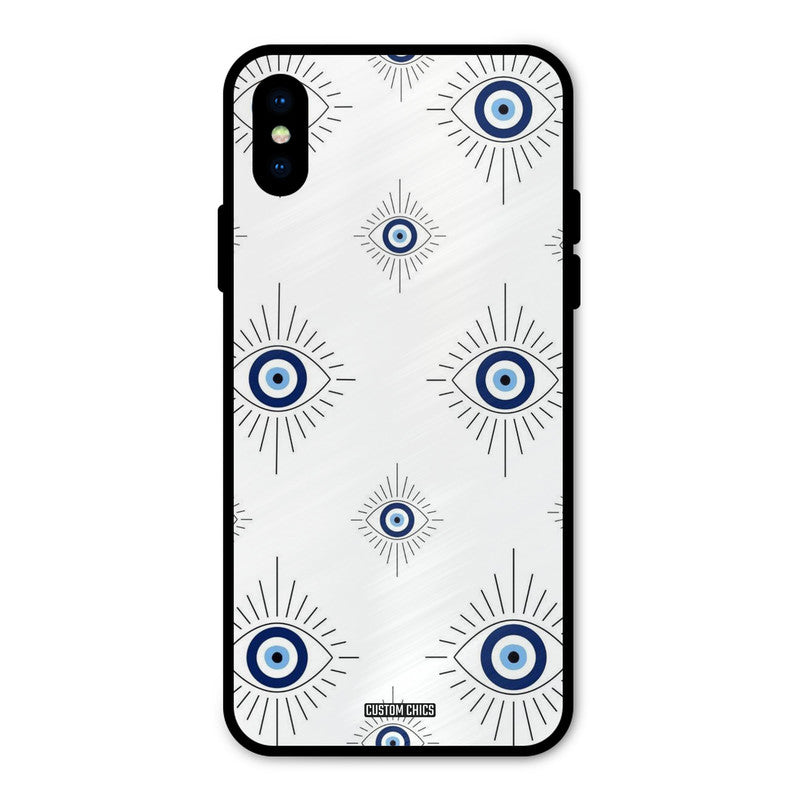 Devil Eye iPhone X Mobile Back Cover - Aesthetic PrintShield Case