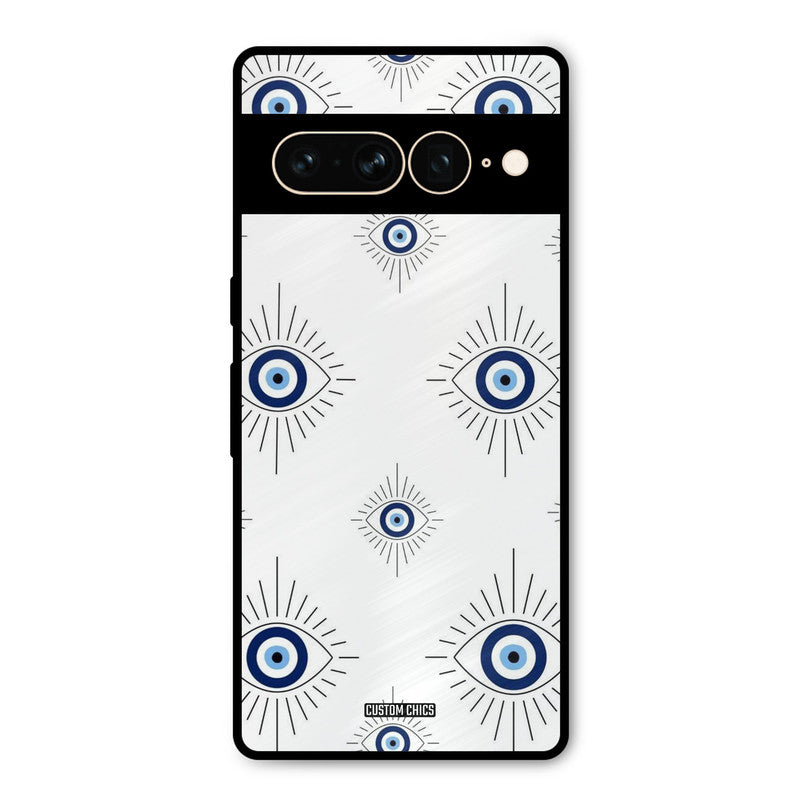 Devil Eye Google Pixel 7 Pro Mobile Back Cover - Aesthetic PrintShield Case