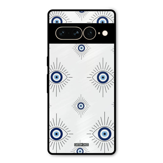 Devil Eye Google Pixel 7 Pro Mobile Back Cover - Aesthetic PrintShield Case